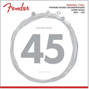 Fender 0737150406 Original 7150's Pure Nickel Bass Strings